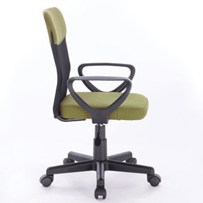 Офисное кресло Brabix Jet MG-315 (с подлокотниками, зеленое) 531841 в Артеме - предосмотр 1