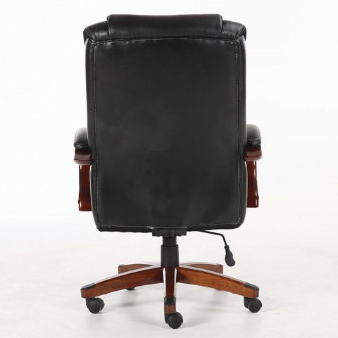 Офисное кресло Brabix Premium Magnum EX-701 (дерево, рециклированная кожа, черное) 531827 во Владивостоке - изображение 3