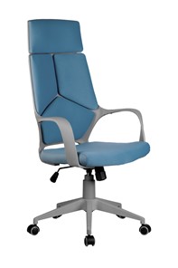 Офисное кресло Riva Chair 8989 (Синий/серый) в Находке
