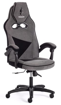 Кресло ARENA флок , серый/черный, 29/35 арт.14129 во Владивостоке - изображение