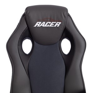 Кресло компьютерное RACER GT new кож/зам/ткань, металлик/серый, арт.13251 во Владивостоке - предосмотр 6