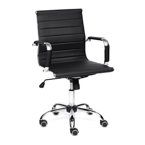 Компьютерное кресло URBAN-LOW кож/зам, черный, арт.14460 во Владивостоке