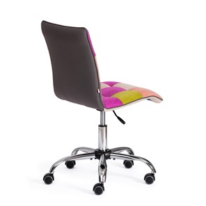 Компьютерное кресло ZERO (спектр) ткань, флок, цветной арт.15370 в Артеме - предосмотр 2