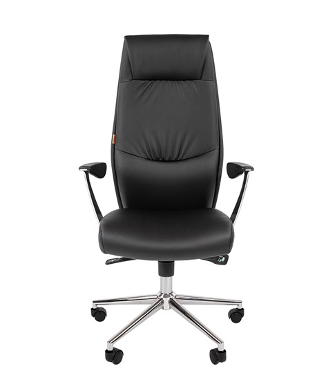 Офисное кресло CHAIRMAN Vista Экокожа премиум черная в Находке - изображение 5