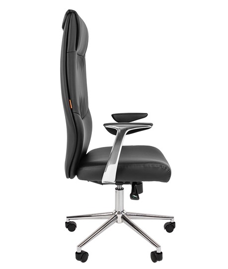 Офисное кресло CHAIRMAN Vista Экокожа премиум черная в Артеме - изображение 4