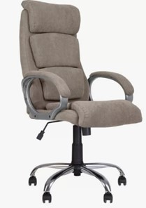 Кресло для офиса DELTA (CHR68) ткань SORO 23 в Находке