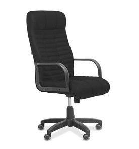 Офисное кресло для руководителя Атлант, ткань TW / черная в Артеме
