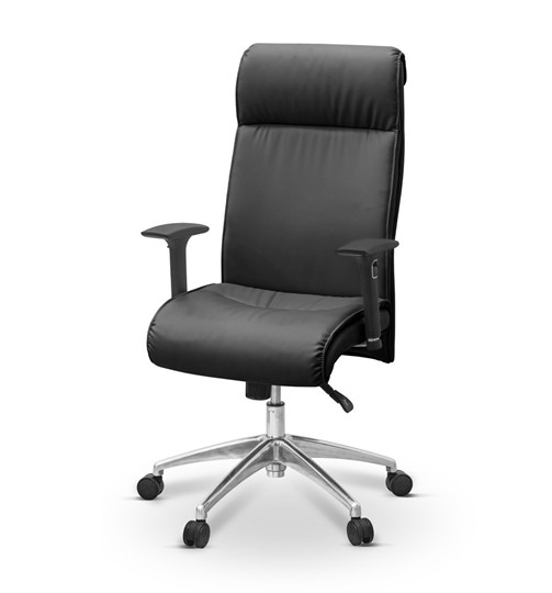 Кресло в офис Dark (подлокотники 3D) натуральная кожа с компаньоном / зеленая NL30 во Владивостоке - изображение 1