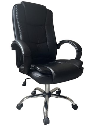 Кресло компьютерное C300 BLACK (чёрный) в Уссурийске - изображение