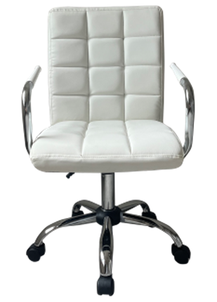 Кресло компьютерное C8545 белый в Артеме - изображение