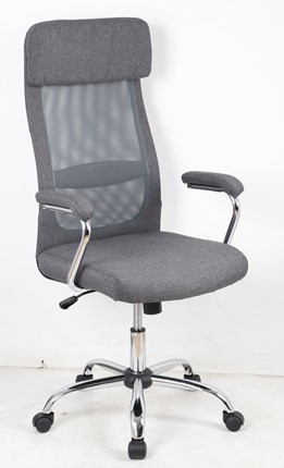 Кресло компьютерное VASSA  серый в Артеме - изображение