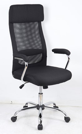 Кресло офисное VASSA BLACK (чёрный) в Артеме - изображение