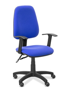 Офисное кресло для персонала Эльза Т, ткань Colori / синяя в Артеме