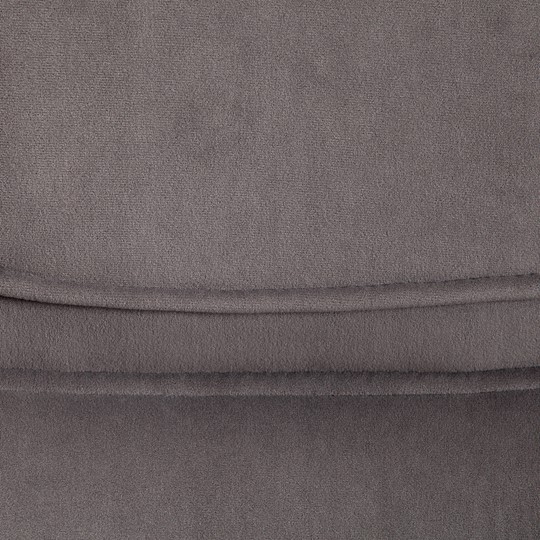 Офисное кресло BERGAMO Хром (22) флок, серый, 29 арт.19374 в Артеме - изображение 11