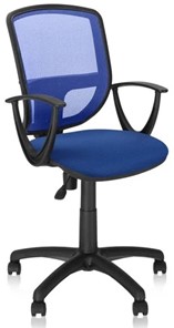 Компьютерное кресло BETTA GTP (PL62) ткань CAGLIARI C-6 /сетка синий во Владивостоке - предосмотр