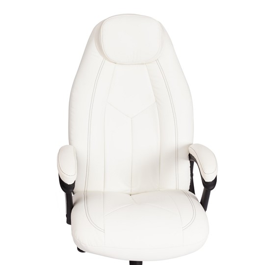 Офисное кресло BOSS Lux, кож/зам, белый, арт.21152 в Артеме - изображение 5