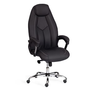 Кресло BOSS Lux, кож/зам, черный, арт.21151 в Артеме