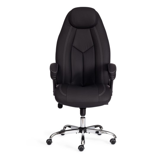 Кресло BOSS Lux, кож/зам, черный, арт.21151 в Артеме - изображение 5