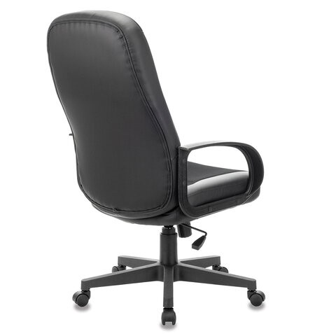 Офисное кресло BRABIX "City EX-512", кожзаменитель черный, ткань черная, TW, 531407 во Владивостоке - изображение 2