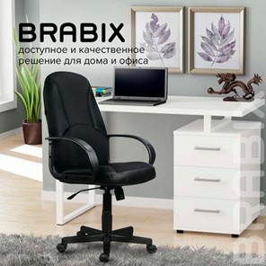Офисное кресло BRABIX "City EX-512", кожзаменитель черный, ткань черная, TW, 531407 во Владивостоке - предосмотр 10