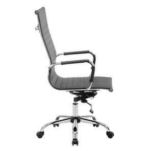 Офисное кресло BRABIX "Energy EX-509", экокожа, хром, черное, 530862 в Артеме - предосмотр 2