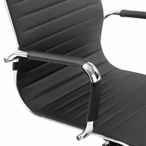 Офисное кресло BRABIX "Energy EX-509", экокожа, хром, черное, 530862 в Артеме - предосмотр 9