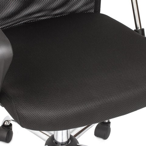Кресло компьютерное BRABIX "Flash MG-302", с подлокотниками, хром, черное, 530867 в Артеме - изображение 12