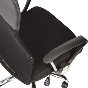 Кресло компьютерное BRABIX "Flash MG-302", с подлокотниками, хром, черное, 530867 в Артеме - предосмотр 9