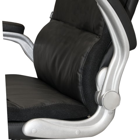 Офисное кресло BRABIX "Fregat EX-510", рециклированная кожа, черное, 530863 в Артеме - изображение 6