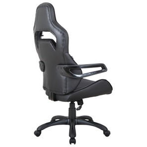 Кресло офисное Brabix Nitro GM-001 (ткань, экокожа, черное) 531817 в Артеме - предосмотр 5