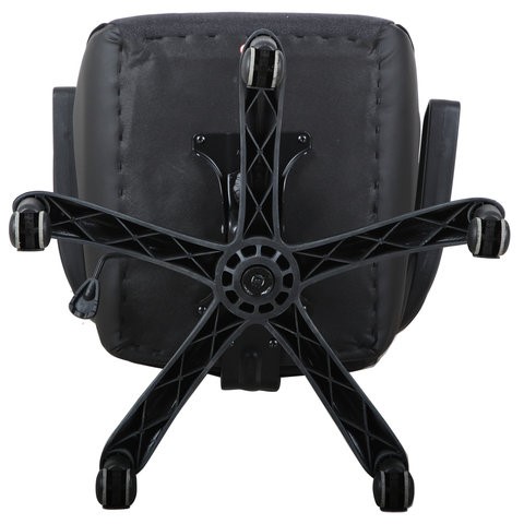 Кресло офисное Brabix Nitro GM-001 (ткань, экокожа, черное) 531817 во Владивостоке - изображение 7