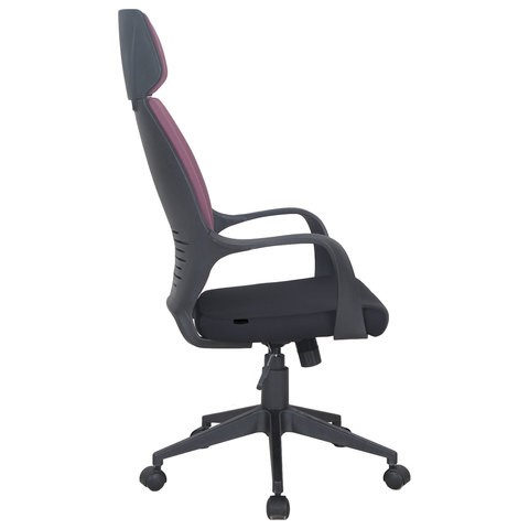 Офисное кресло Brabix Premium Galaxy EX-519 (ткань, черное/терракотовое) 531570 в Артеме - изображение 2