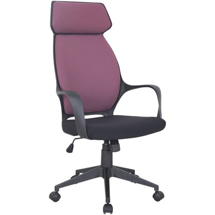Офисное кресло Brabix Premium Galaxy EX-519 (ткань, черное/терракотовое) 531570 в Артеме - изображение