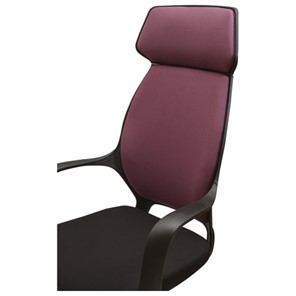 Офисное кресло Brabix Premium Galaxy EX-519 (ткань, черное/терракотовое) 531570 во Владивостоке - предосмотр 8