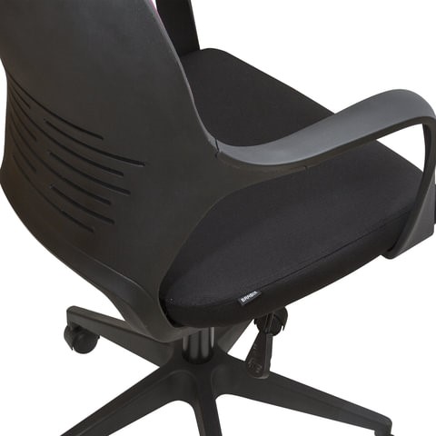 Офисное кресло Brabix Premium Galaxy EX-519 (ткань, черное/терракотовое) 531570 во Владивостоке - изображение 9