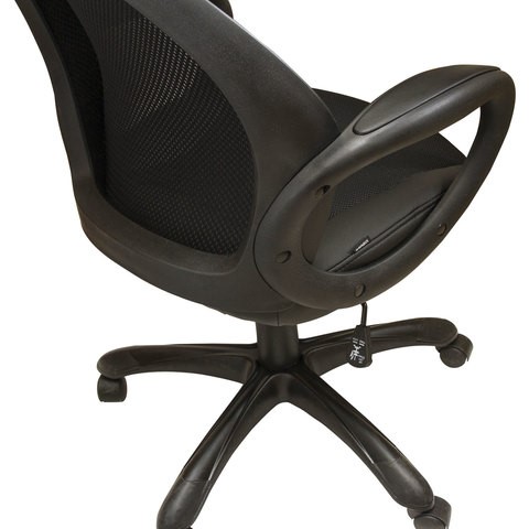 Офисное кресло Brabix Premium Genesis EX-517 (пластик черный, ткань/экокожа/сетка черная)   531574 во Владивостоке - изображение 6