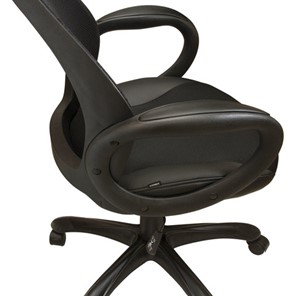 Офисное кресло Brabix Premium Genesis EX-517 (пластик черный, ткань/экокожа/сетка черная)   531574 в Находке - предосмотр 7