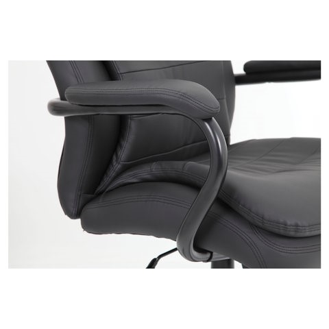Офисное кресло BRABIX PREMIUM "Heavy Duty HD-001", усиленное, НАГРУЗКА до 200 кг, экокожа, 531015 в Уссурийске - изображение 11