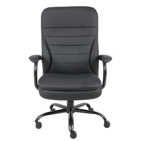 Офисное кресло BRABIX PREMIUM "Heavy Duty HD-001", усиленное, НАГРУЗКА до 200 кг, экокожа, 531015 в Артеме - изображение 3