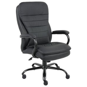 Офисное кресло BRABIX PREMIUM "Heavy Duty HD-001", усиленное, НАГРУЗКА до 200 кг, экокожа, 531015 в Артеме - предосмотр