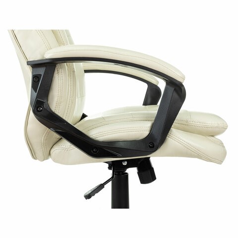 Компьютерное кресло Brabix Premium Omega EX-589 (экокожа, бежевое) 532095 в Артеме - изображение 7
