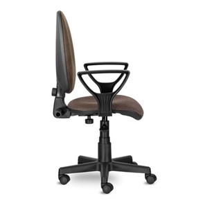 Офисное кресло Brabix Prestige Ergo MG-311 (регулируемая эргономичная спинка, ткань, коричневое) 531875 во Владивостоке - предосмотр 1