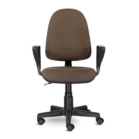 Офисное кресло Brabix Prestige Ergo MG-311 (регулируемая эргономичная спинка, ткань, коричневое) 531875 в Артеме - изображение 2