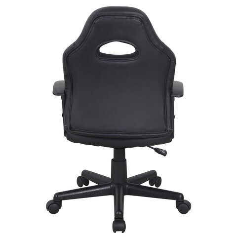 Кресло компьютерное BRABIX "Spark GM-201", экокожа, черное/серое, 532504 в Артеме - изображение 3