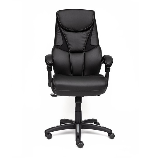 Компьютерное кресло CAMBRIDGE кож/зам/ткань, черный/черный , 36-6/11 арт.12756 в Артеме - изображение 1