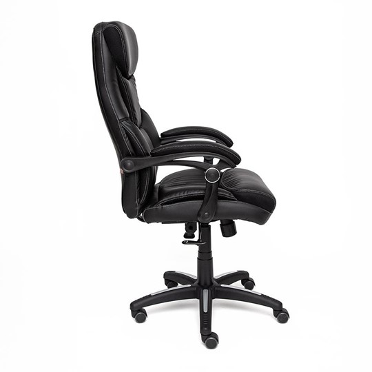 Компьютерное кресло CAMBRIDGE кож/зам/ткань, черный/черный , 36-6/11 арт.12756 в Артеме - изображение 14