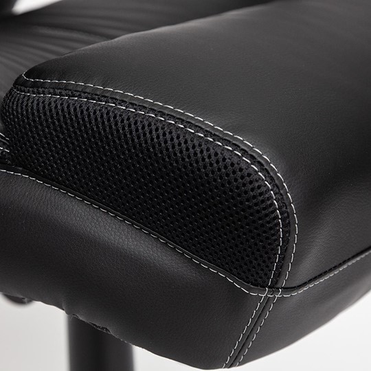 Компьютерное кресло CAMBRIDGE кож/зам/ткань, черный/черный , 36-6/11 арт.12756 в Артеме - изображение 8