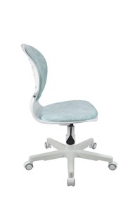 Кресло компьютерное Chair 1139 FW PL White, Голубой в Находке - предосмотр 2