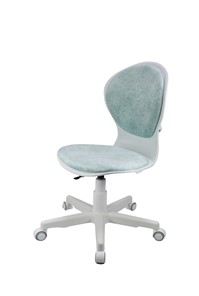 Кресло компьютерное Chair 1139 FW PL White, Голубой в Находке - предосмотр 5