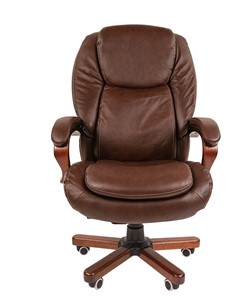 Офисное кресло CHAIRMAN 408, коричневый во Владивостоке - предосмотр 1